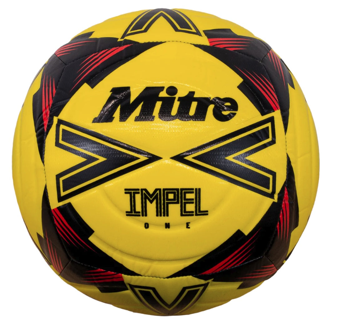 Mitre Impel One 24 Football -YELLOW / RED