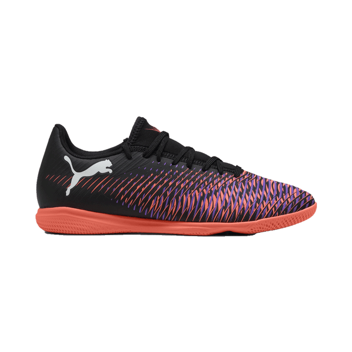 Puma Future 8 Play IT Jr - BLACK/WHITE/GLOWING RED