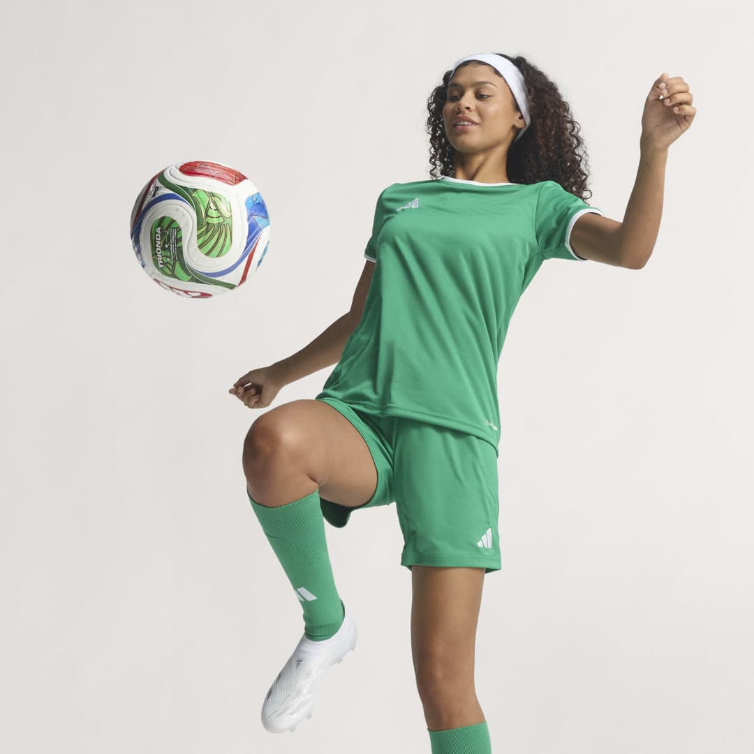 Adidas Official Fifa World Cup 2026 Pro Trionda Football - White / Solar Blue / Hi-Res Red / Flash Lime