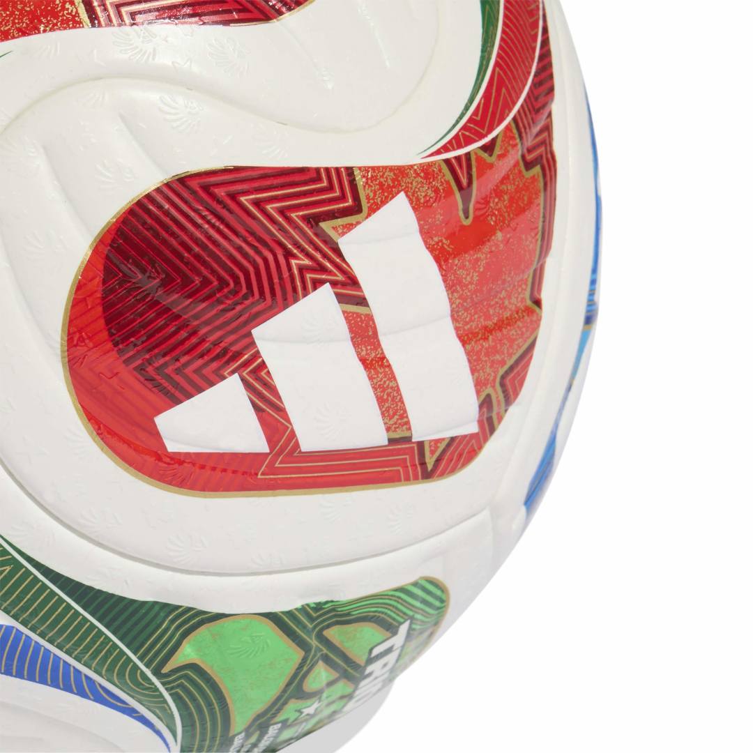 Adidas Official Fifa World Cup 2026 Pro Trionda Football - White / Solar Blue / Hi-Res Red / Flash Lime