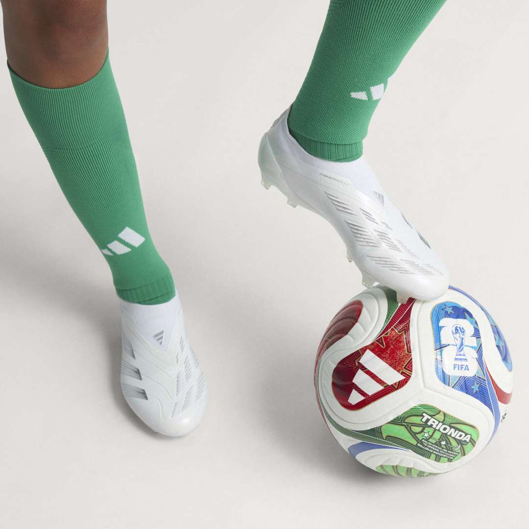 Adidas Official Fifa World Cup 2026 Pro Trionda Football - White / Solar Blue / Hi-Res Red / Flash Lime