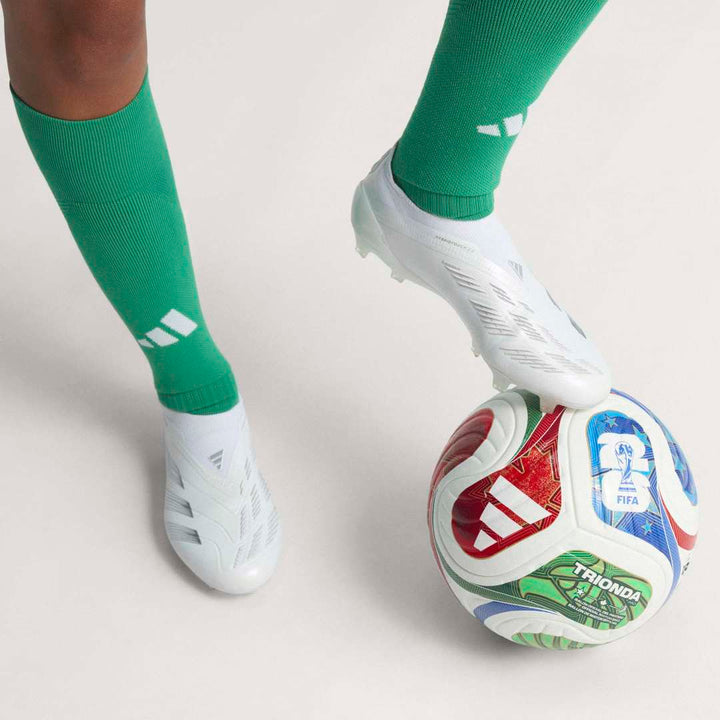 Adidas Official Fifa World Cup 2026 Pro Trionda Football - White / Solar Blue / Hi-Res Red / Flash Lime