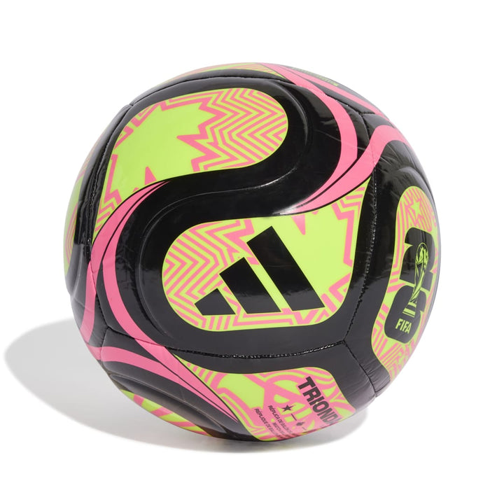 Adidas 2026 Fifa World Cup Club Football - Black/Lucid Lemon/Lucid Pink
