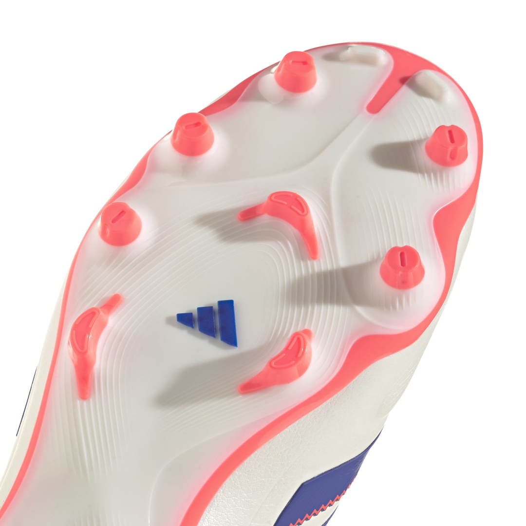 Adidas Copa Pure 3 League Firm/Multi-Ground Boots - White/Blue/Coral