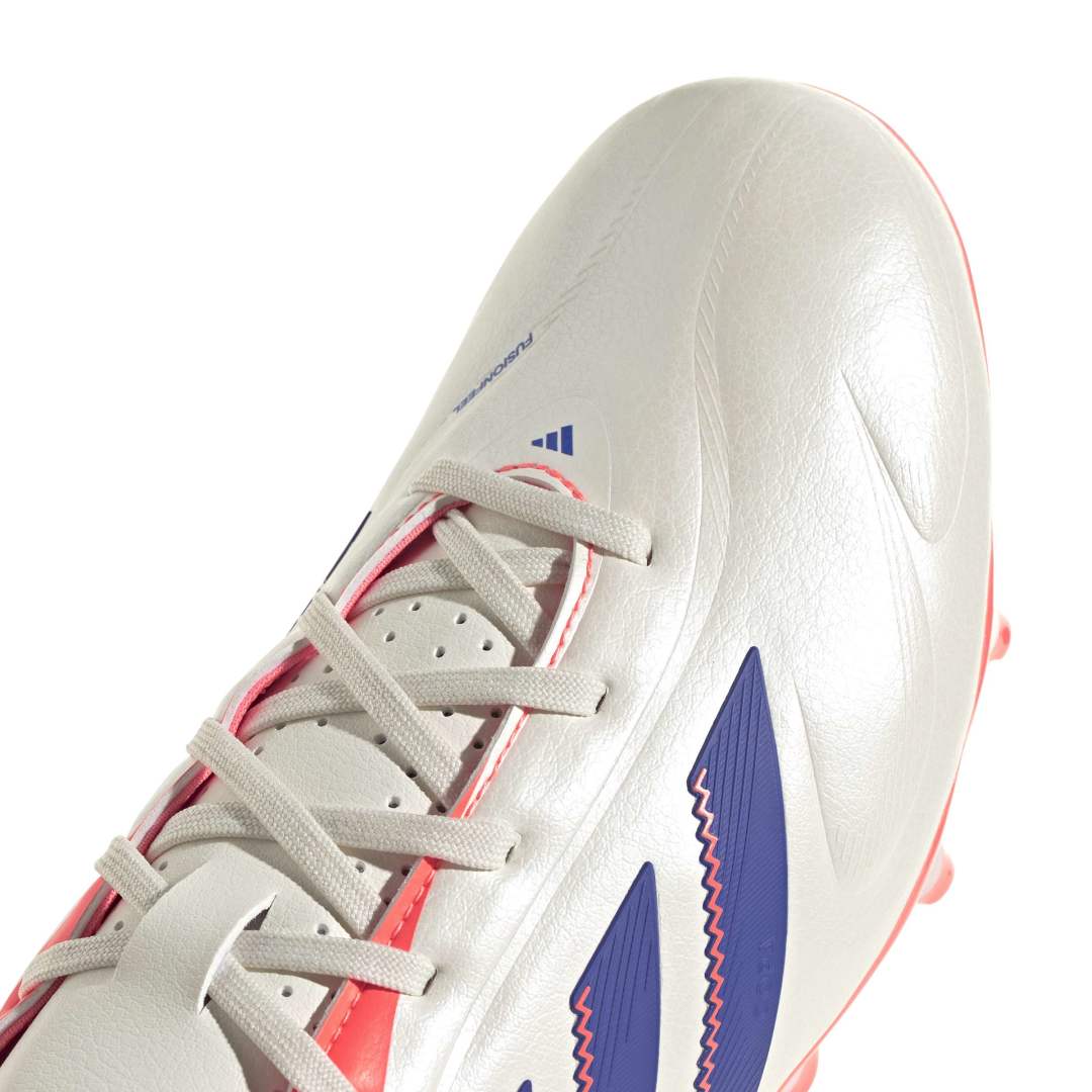 Adidas Copa Pure 3 League Firm/Multi-Ground Boots - White/Blue/Coral