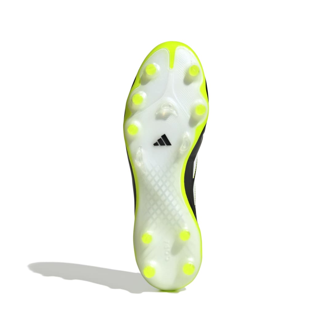 Copa Pure 3 Elite Laceless Firm Ground Boots - Black / White / Lucid Lemon