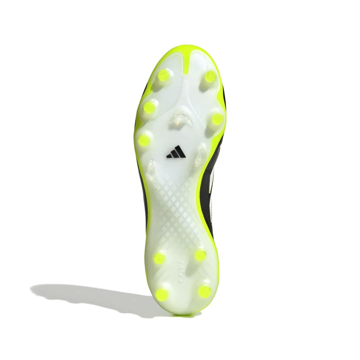 Copa Pure 3 Elite Laceless Firm Ground Boots - Black / White / Lucid Lemon