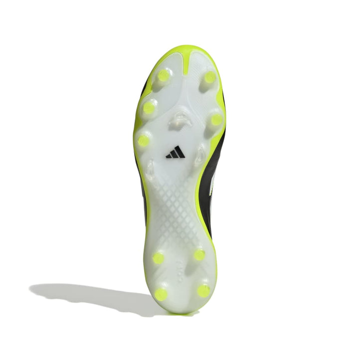 Adidas Copa Pure 3 Elite FG Boots - Black/White/Lucid Lemon