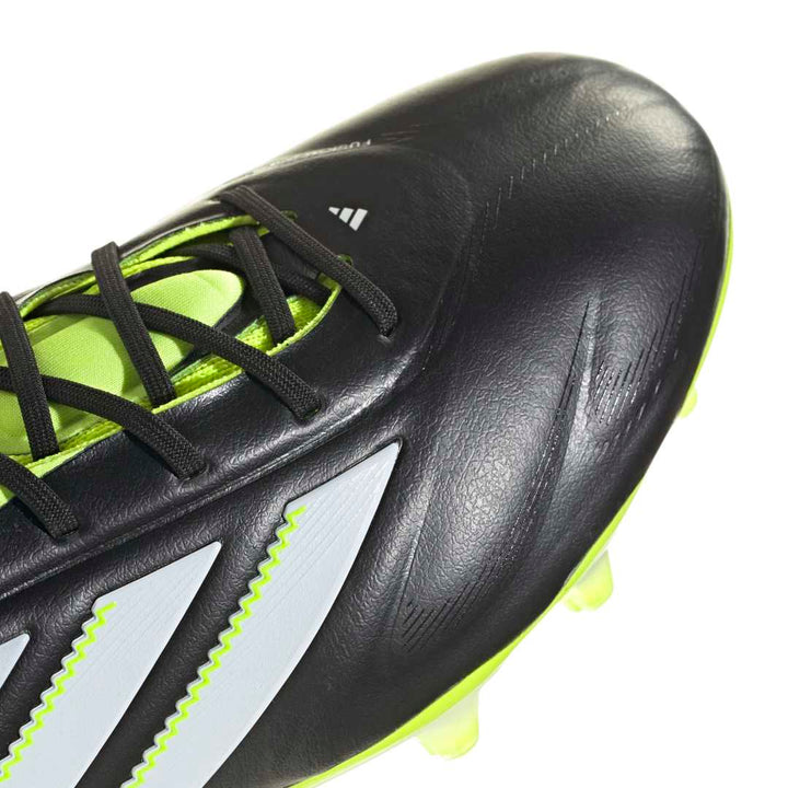 Adidas Copa Pure 3 Elite FG Boots - Black/White/Lucid Lemon