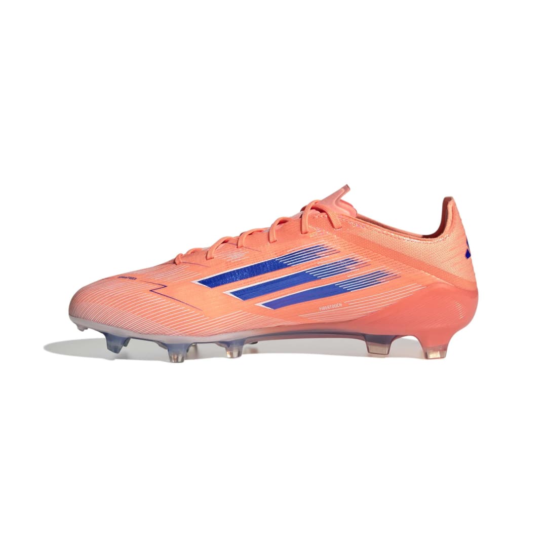 Adidas F50 Elite Firm Ground Boots - Beam Orange/ Lucid Blue/ White