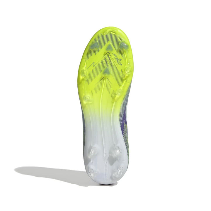 Adidas F50 Elite Firm Ground Boots Kids Purple/White/Lucid Lemon
