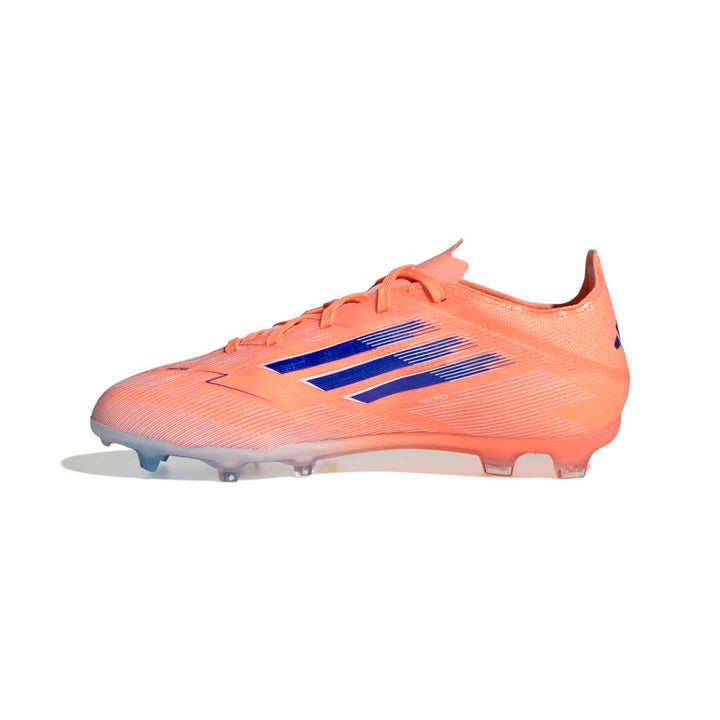Adidas F50 Elite Firm Ground Boots Junior - Beam Orange/Lucid Blue/ White