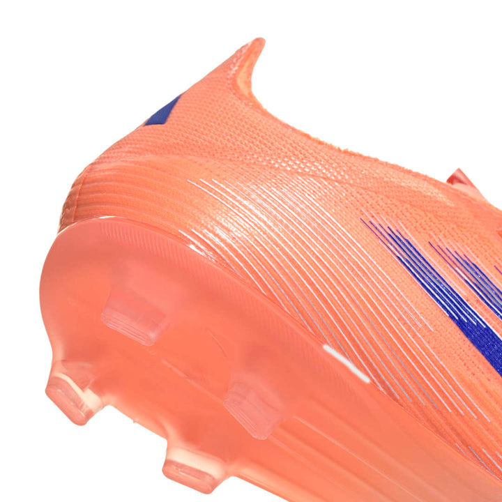 Adidas F50 Elite Firm Ground Boots Junior - Beam Orange/Lucid Blue/ White