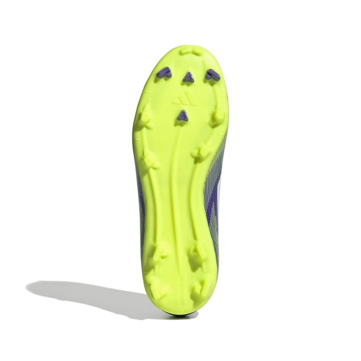 Adidas F50 League FG Boots Kids - Purple/White/Lucid Lemon