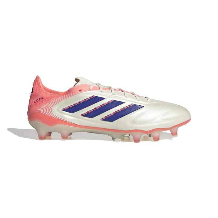 Adidas Copa Pure 3 Elite Firm Ground Boots - White/Off White/Lucid Blue