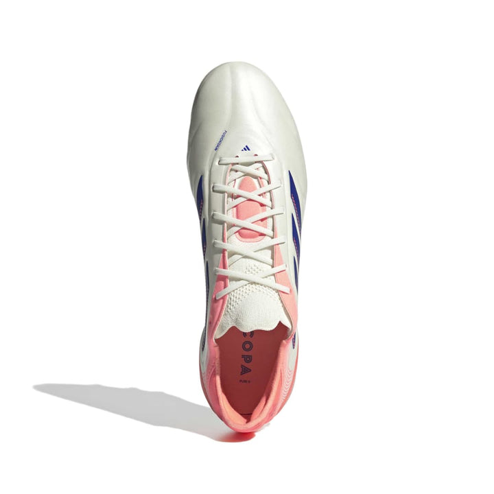 Adidas Copa Pure 3 Elite Firm Ground Boots - White/Off White/Lucid Blue