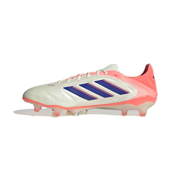 Adidas Copa Pure 3 Elite Firm Ground Boots - White/Off White/Lucid Blue