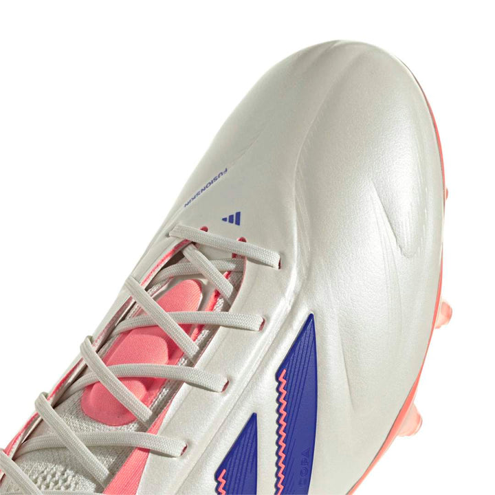 Adidas Copa Pure 3 Elite Firm Ground Boots - White/Off White/Lucid Blue