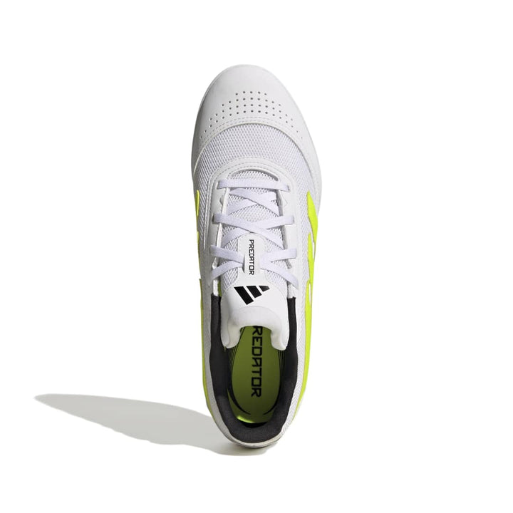 Predator Club Indoor Sala Futsal Shoes - White/Lucid Lemon/Core Black