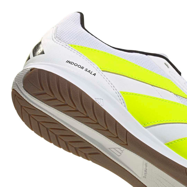 Predator Club Indoor Sala Futsal Shoes - White/Lucid Lemon/Core Black