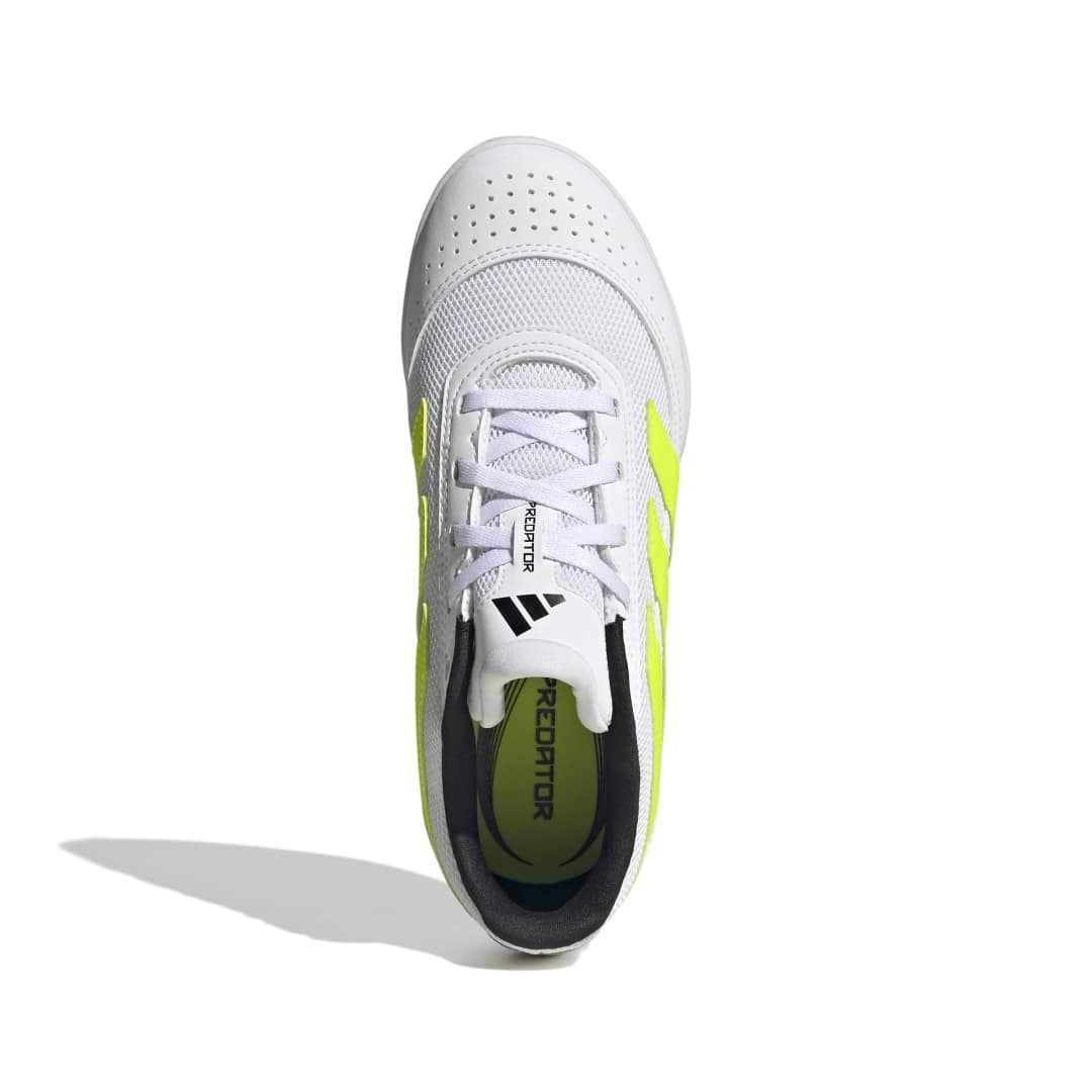 Adidas Predator Club Indoor Sala Boots Junior - White/Lucid Lemon/Core Black