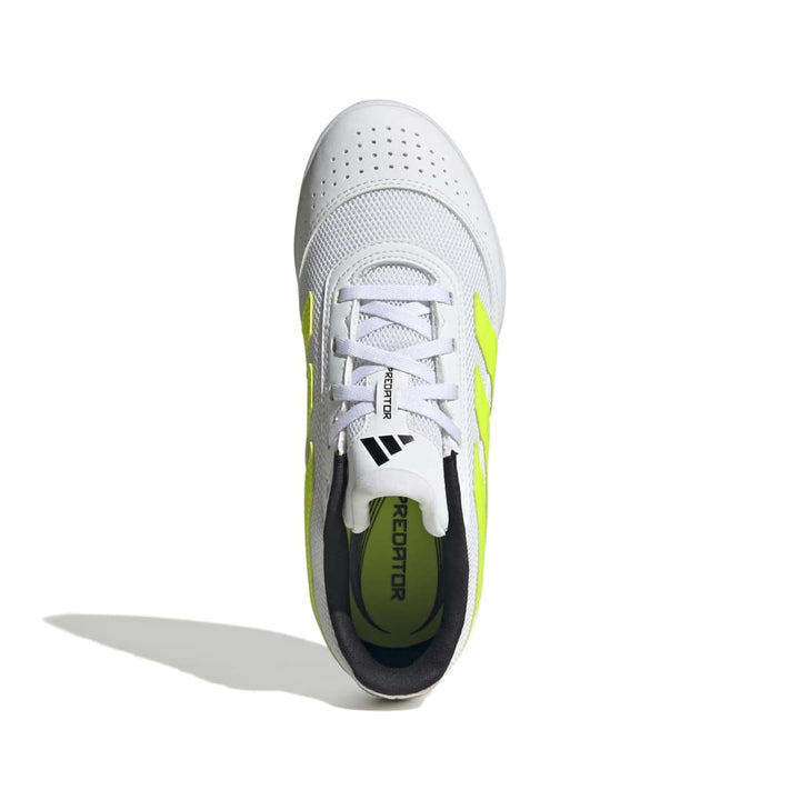 Adidas Predator Club Indoor Sala Boots Junior - White/Lucid Lemon/Core Black