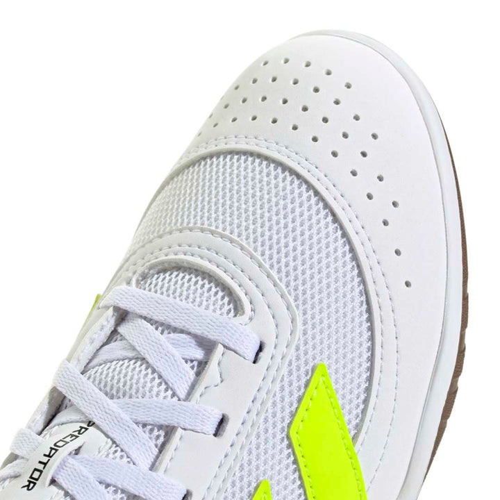 Adidas Predator Club Indoor Sala Boots Junior - White/Lucid Lemon/Core Black