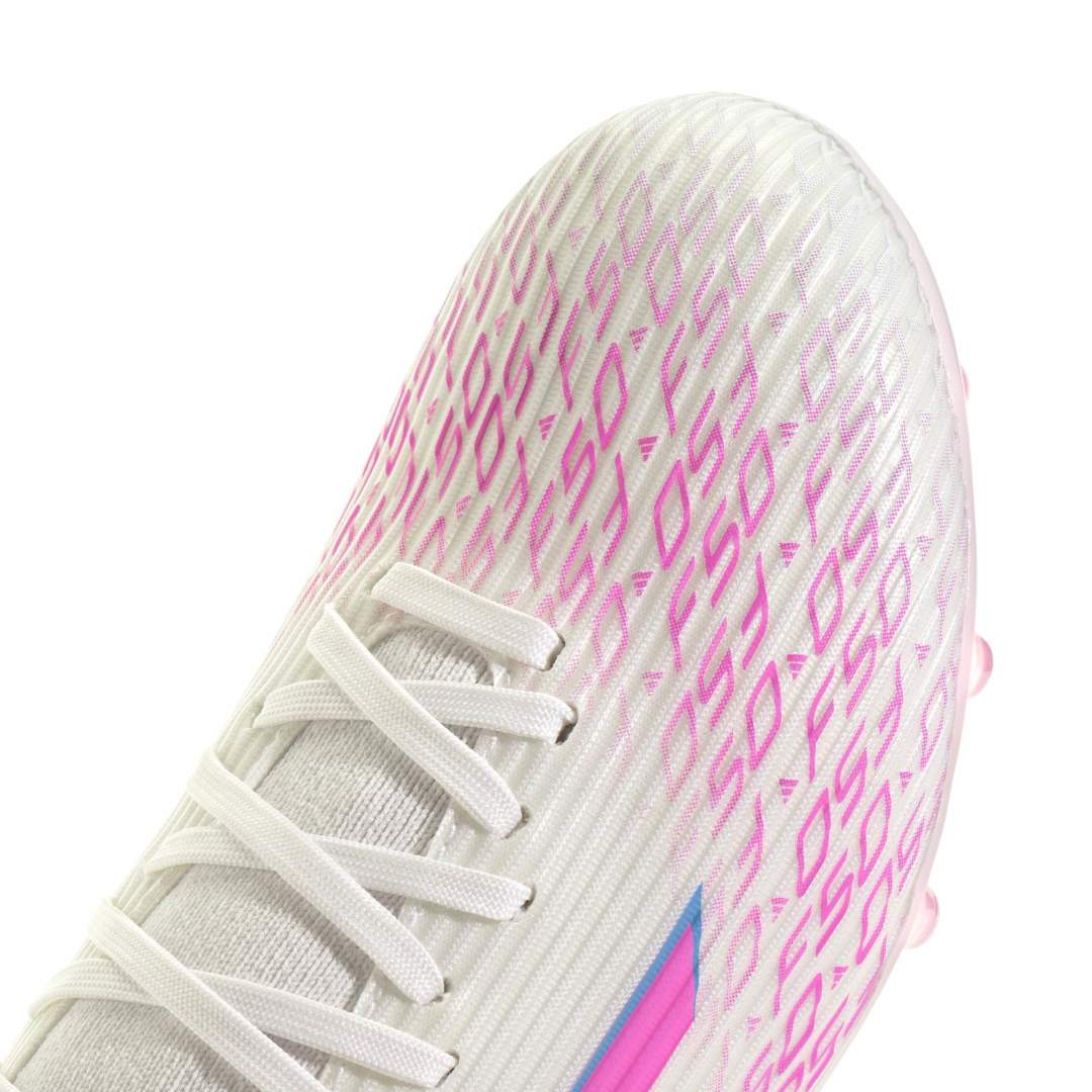 Adidas F50 Sparkfusion League FG/AG - White/Lucid Pink