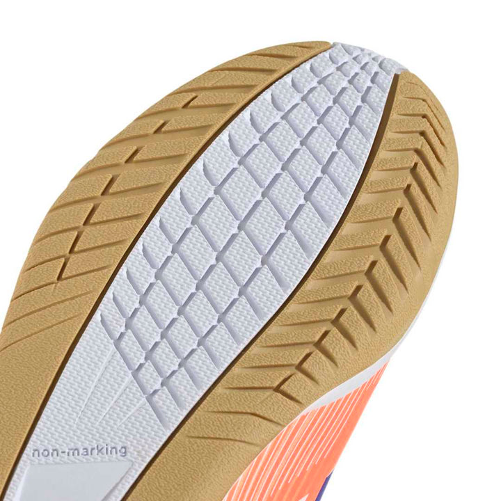 Adidas F50 Club Indoor futsal Shoes Junior - Beam Orange / Lucid Blue / Cloud White