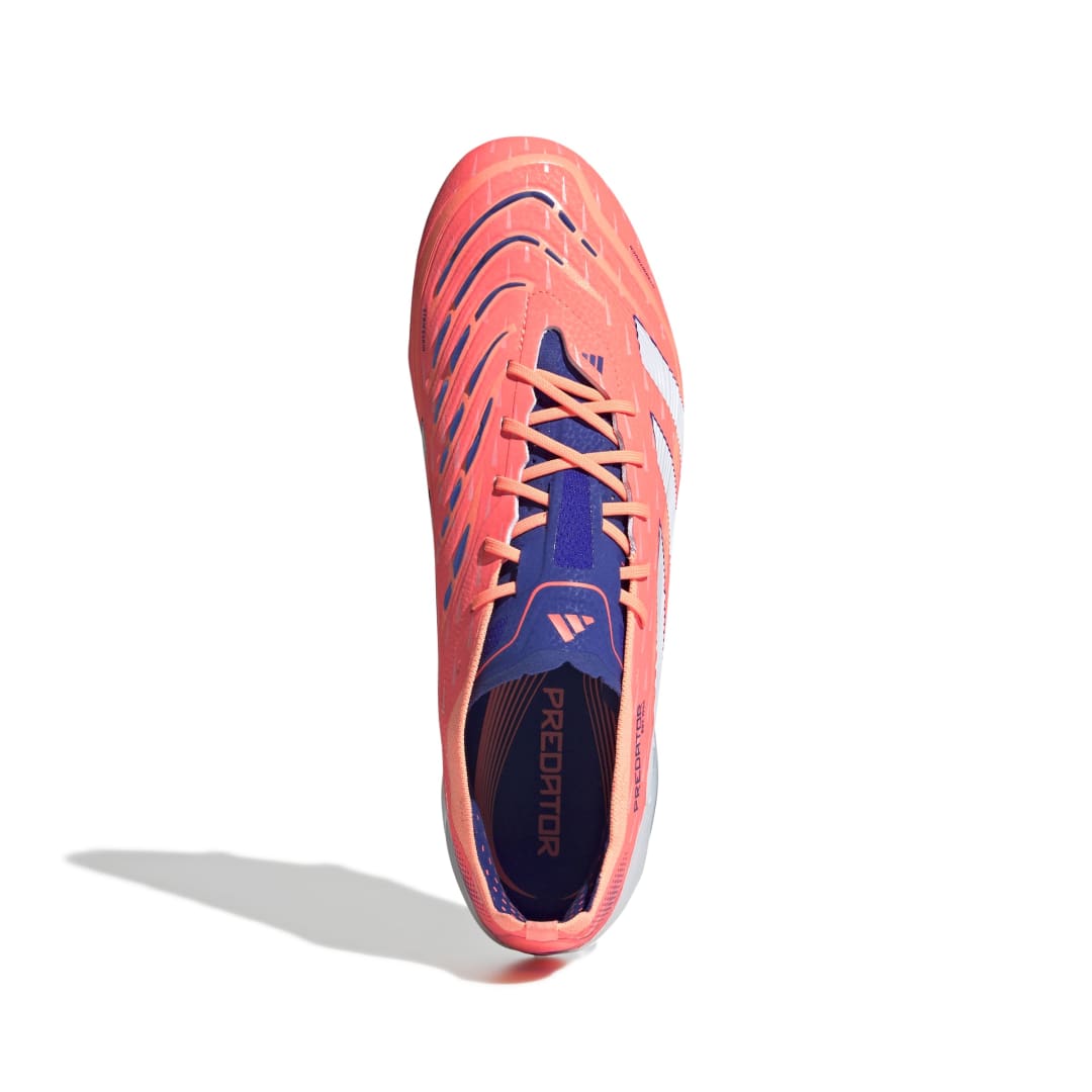 Adidas Predator Elite FG - Coral / White / Orange