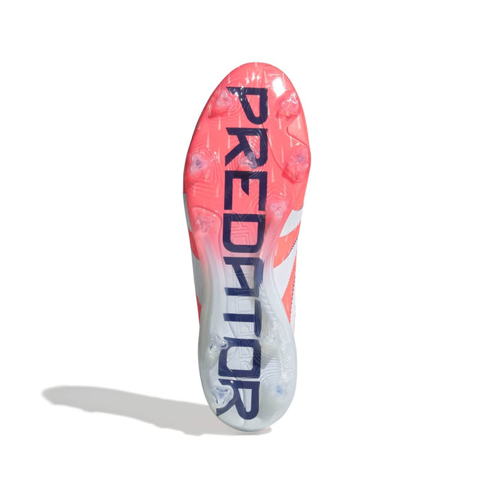 Adidas Predator Elite FG - Coral / White / Orange