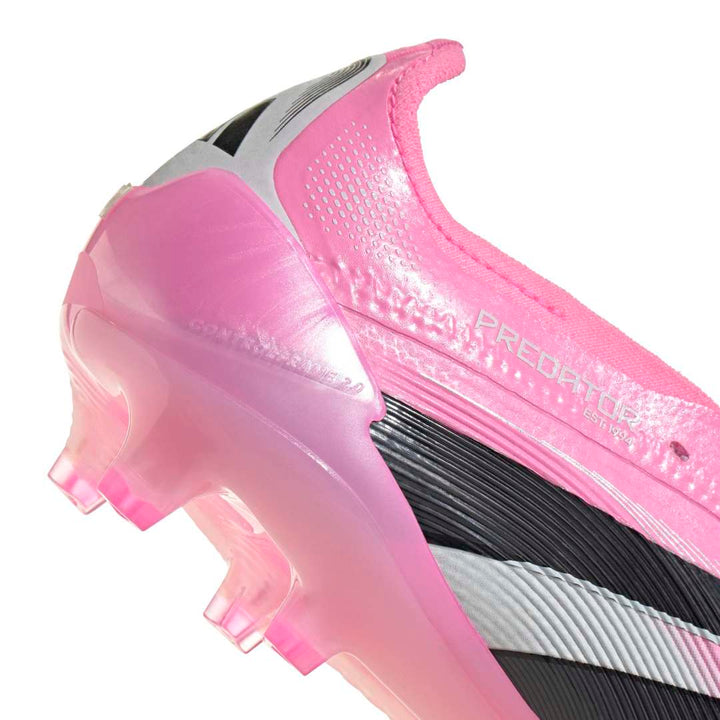 Adidas Beckham Predator Elite Fold-Over Tongue FG Boots - Beam Pink/ Black/ White