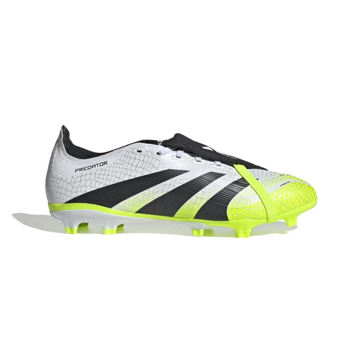 Predator League Fold-Over Tongue FG/MG - WHITE/BLACK/LUCID LEMON