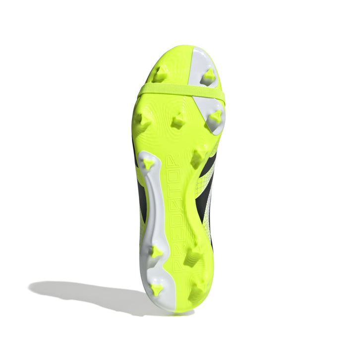 Predator League Fold-Over Tongue FG/MG - White / Black / Lucid Lemon