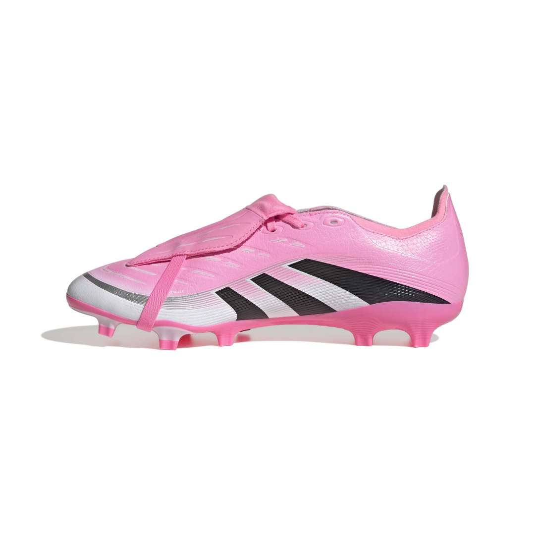 Adidas Beckham Predator League Fold-Over Tongue FG Boots - Beam Pink/ Black/ White