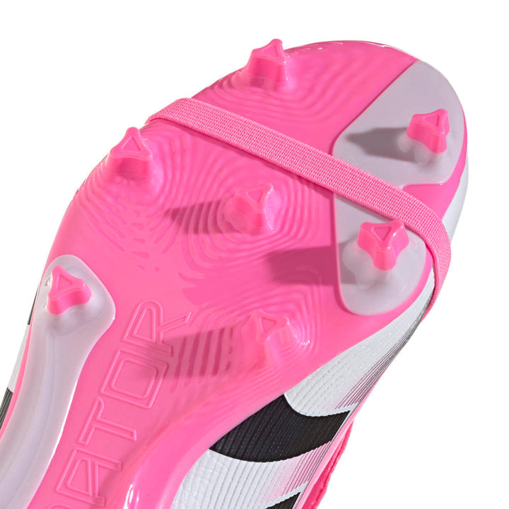 Adidas Beckham Predator League Fold-Over Tongue FG Boots - Beam Pink/ Black/ White