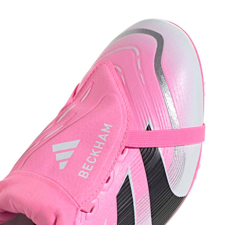 Adidas Beckham Predator League Fold-Over Tongue FG Boots - Beam Pink/ Black/ White