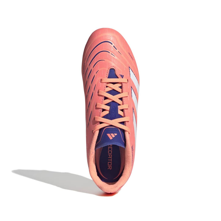 Adidas Predator League Firm/Multi-Ground Boots Junior  - Signal Coral/White/Beam Orange