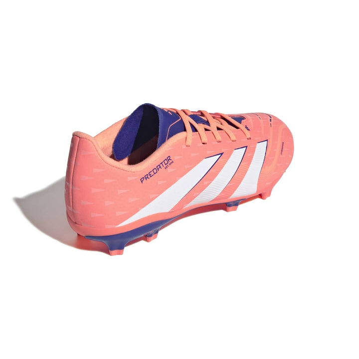 Adidas Predator League Firm/Multi-Ground Boots Junior  - Signal Coral/White/Beam Orange