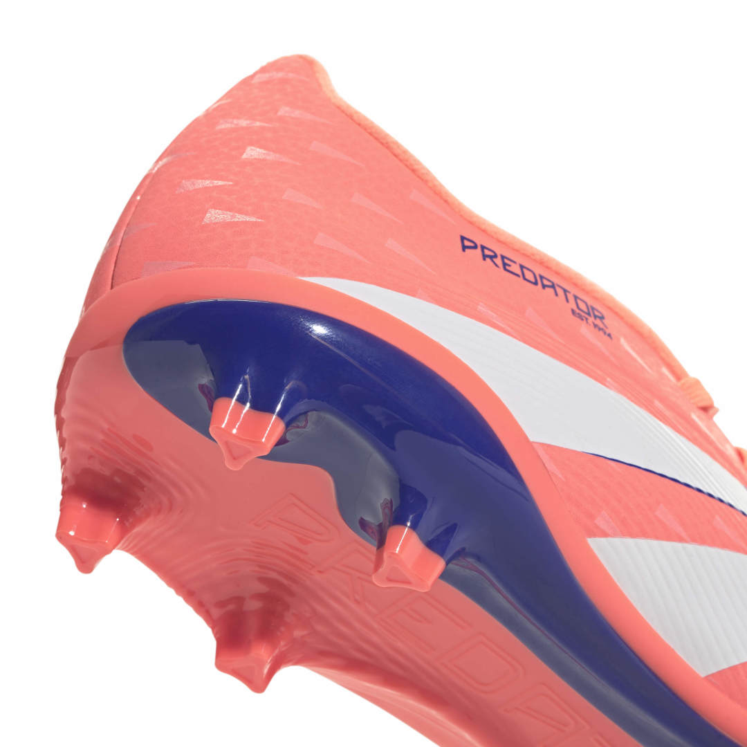 Adidas Predator League Firm/Multi-Ground Boots Junior  - Signal Coral/White/Beam Orange