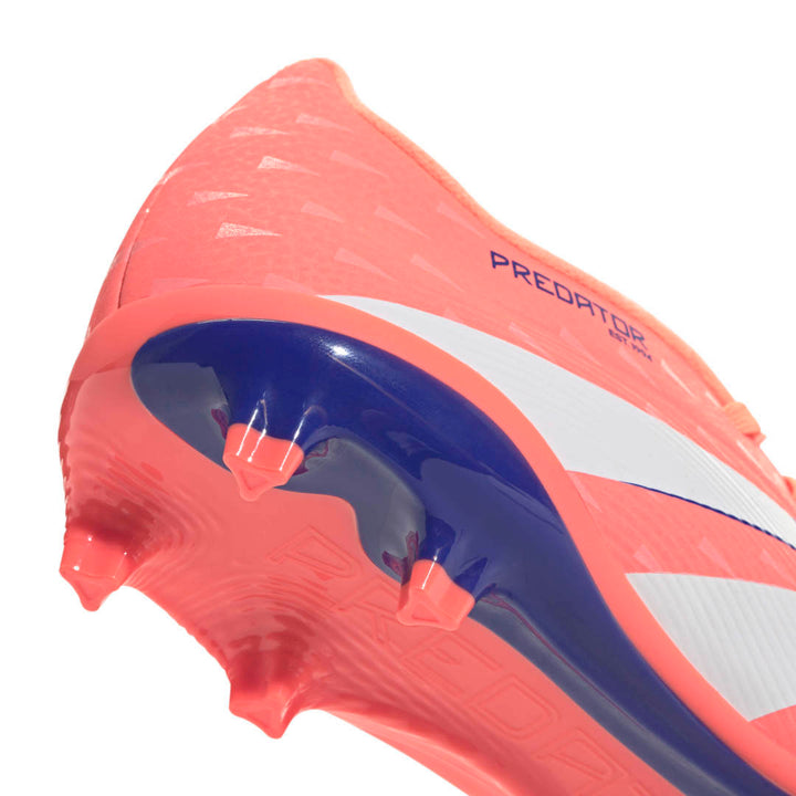 Adidas Predator League Firm/Multi-Ground Boots Junior  - Signal Coral/White/Beam Orange