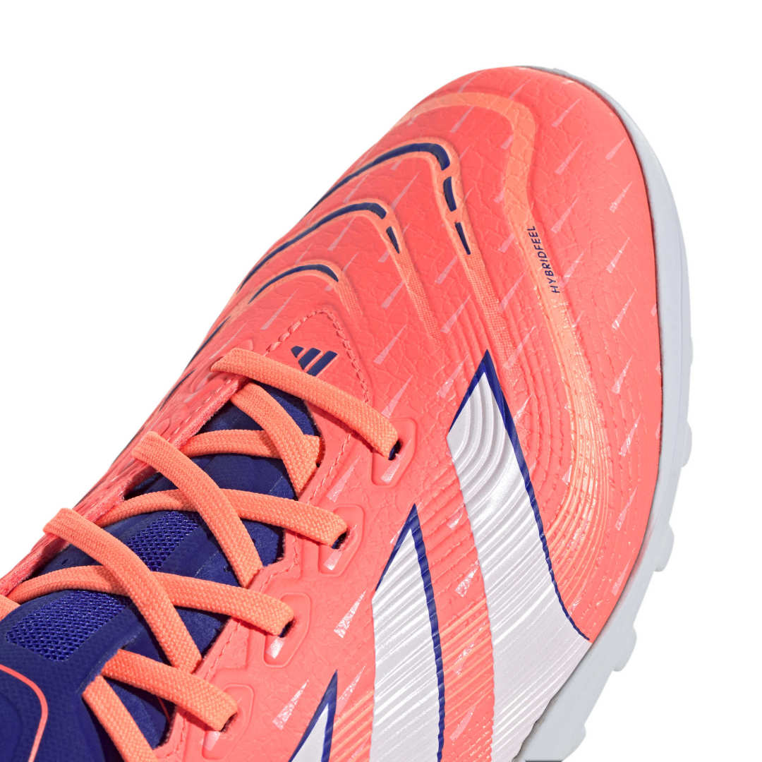 Adidas Predator League Turf Boots - Coral/White/Blue