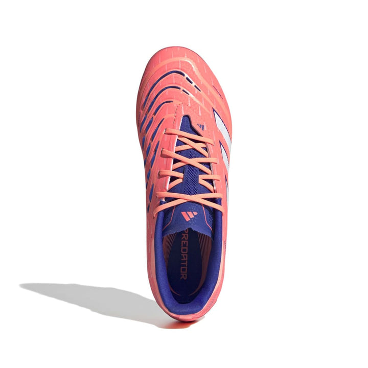Adidas Predator Elite Firm Ground Boots Kids - Coral/White/Orange