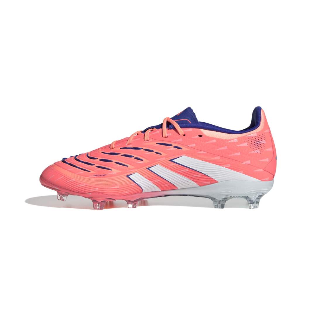 Adidas Predator Elite Firm Ground Boots Kids - Coral/White/Orange