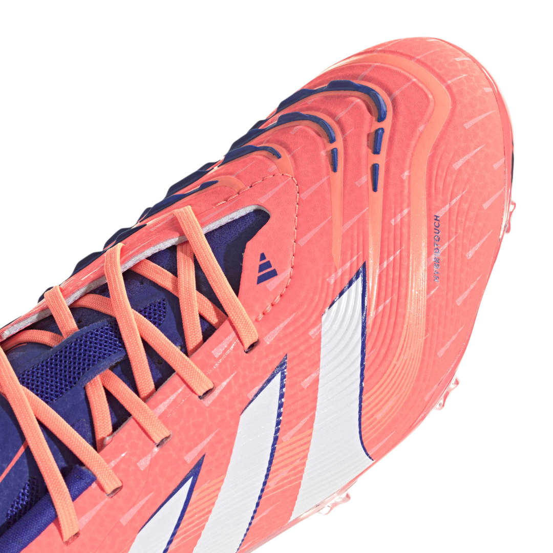 Adidas Predator Elite Firm Ground Boots Kids - Coral/White/Orange