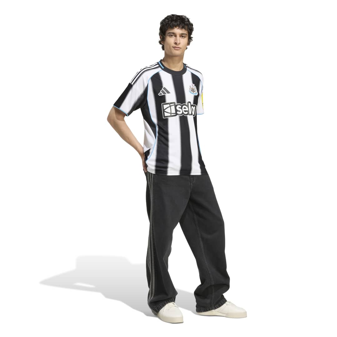 Newcastle United adidas シャツ White adidas Originals Newcastle United FC Icons Shirt - JD