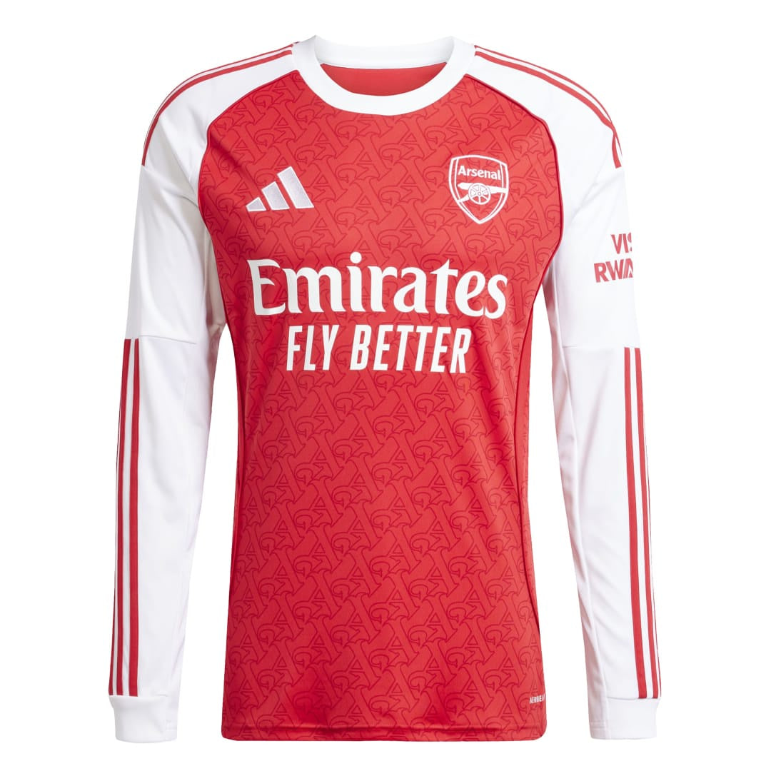 Arsenal 25/26 Long Sleeve Home Jersey