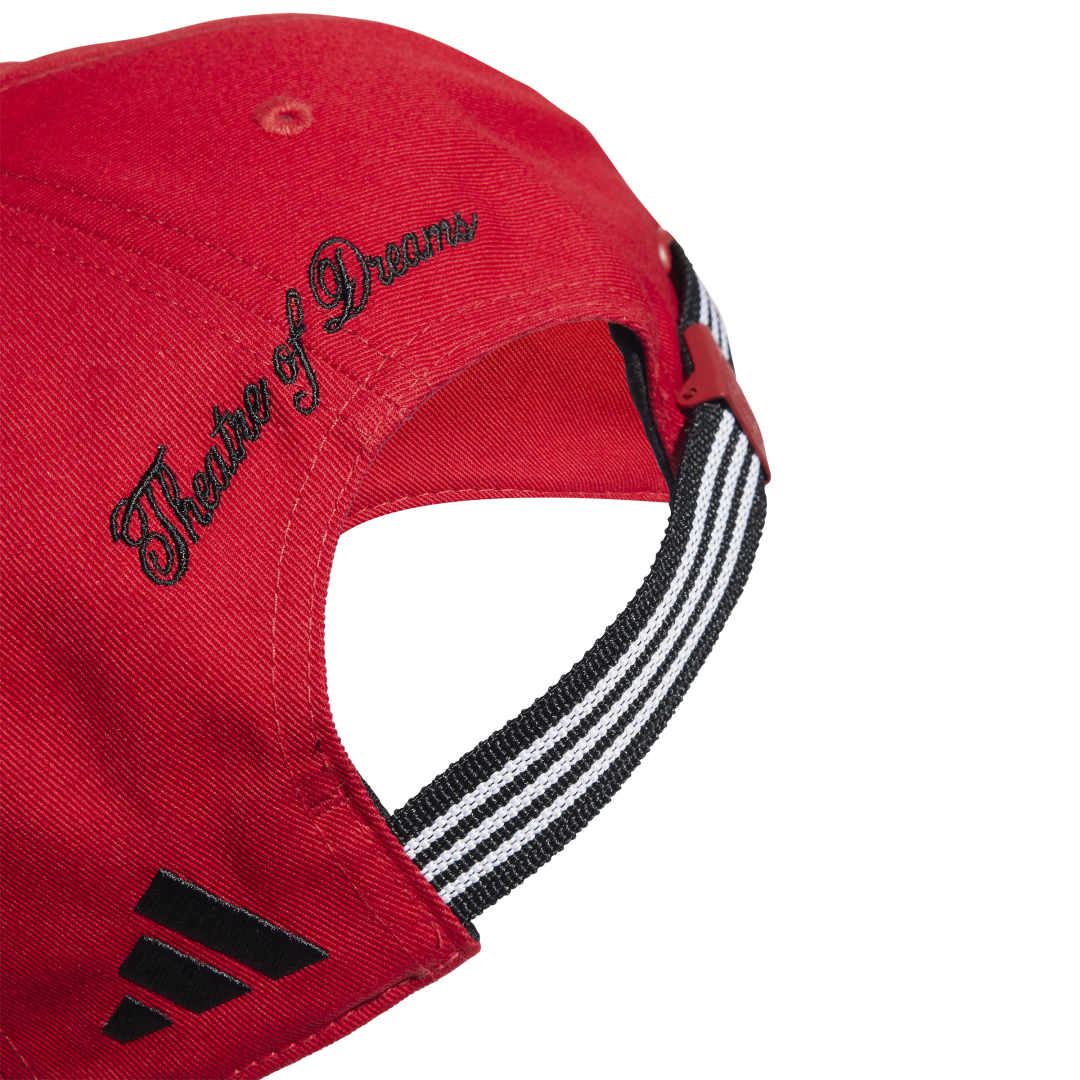 Manchester United Baseball Cap - Black Stripes