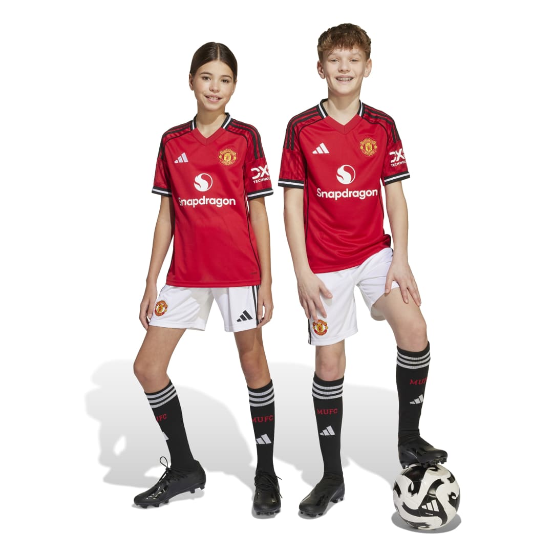 Manchester United 25/26 Home Shorts Kids