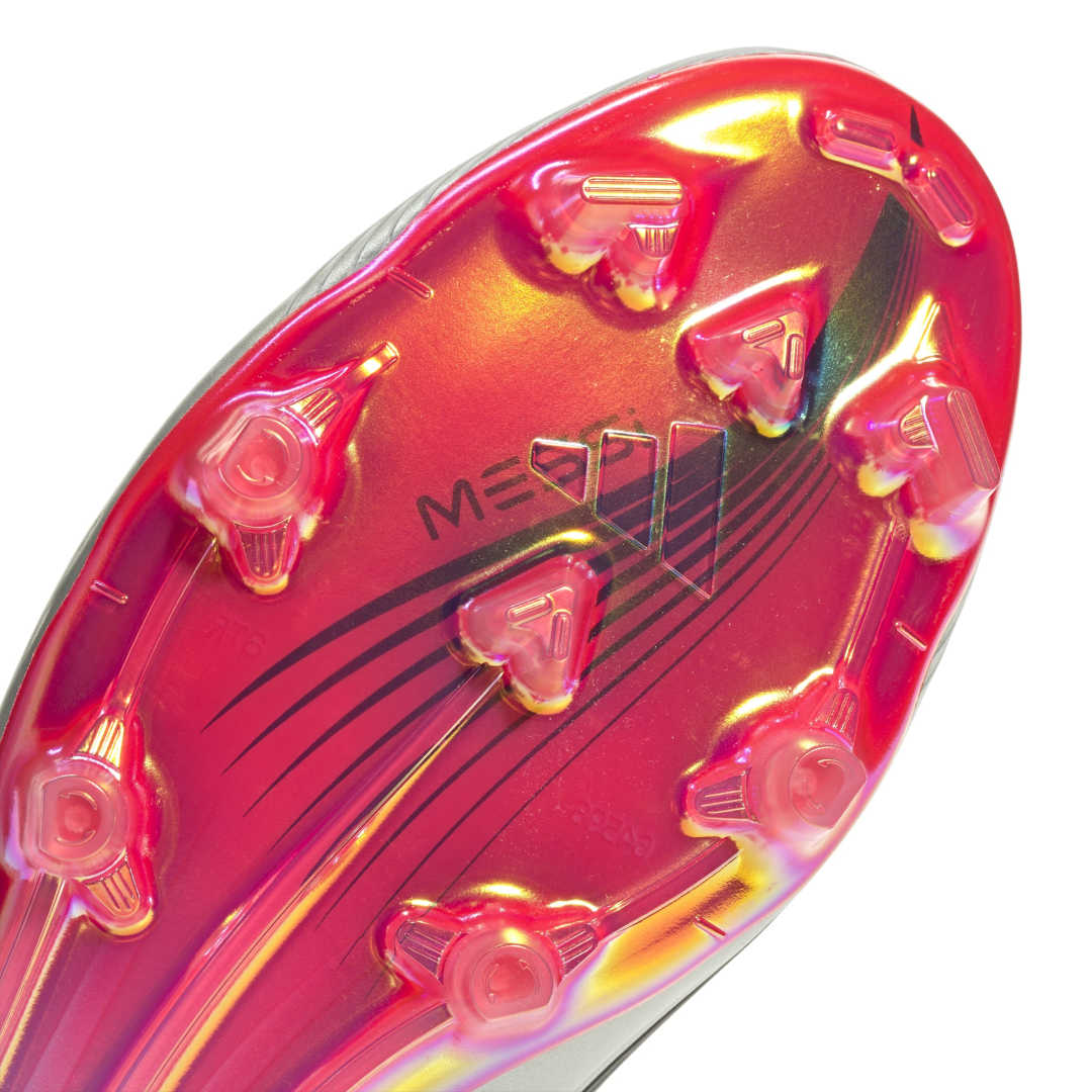 Adidas F50 Elite Messi FG - Cloud White / Lucid Red / Silver Metallic